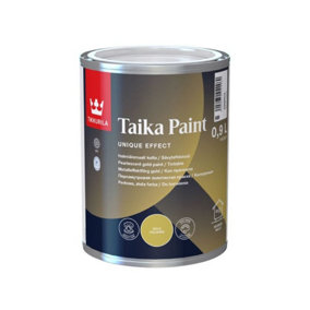 Tikkurila Taika Pearl Paint - Special Effect, Gold Pearlescent Paint -  High Opacity - 1 Litre