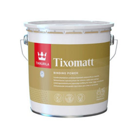 Tikkurila Tixomatt - Full Matt Insulating Ceiling Primer (Solvent-Based) - 3 Litres