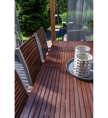 Tikkurila Valtti Furniture & Decking Oil - UV & Weather-Resistant - Black (Solvent-Based) - 10 Litres