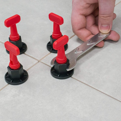 Tile Levelling Kit - Reusable Tiling Leveller Tool Size: Pack of 50