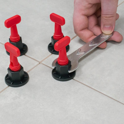 Tile Levelling Kit - Reusable Tiling Leveller Tool Size: Pack of 50