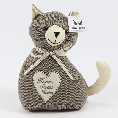 Tilly The Cat Soft Weighted Fabric Door Stop