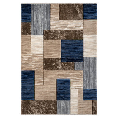 Tim's Textiles Ltd Majestic Design 1 Runner Rug 60x110cm