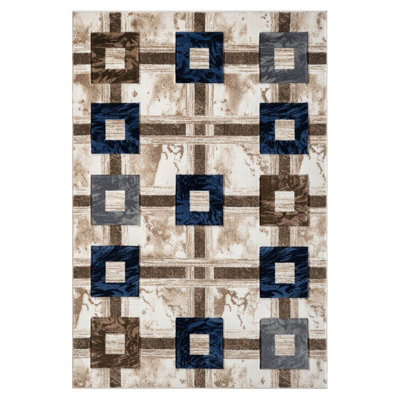 Tim's Textiles Ltd Majestic Design 2 Runner Rug 60x110cm