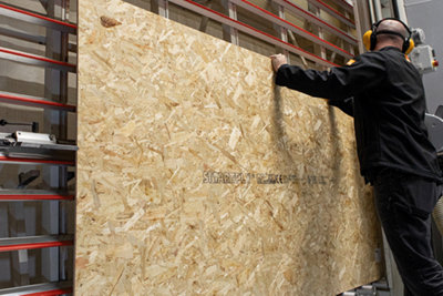 Timber cutting service at B&Q