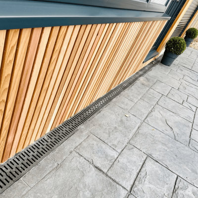 Timber Focus Cedar Slats Premium Clear Canadian Western Red Cedar (L) 4 ...