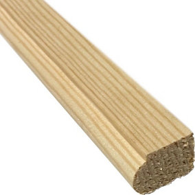 Timber Pine Staff Bead Pack of 10 (22mm x 15mm 2.4m)