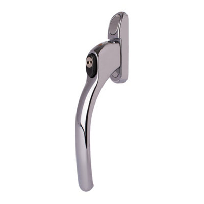Timber Series Connoisseur MK2 Inline Locking Espag Window Handle - Polished Chrome (Non Handed)