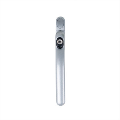 Timber Series Connoisseur MK2 Inline Locking Espag Window Handle - Silver (Non Handed)
