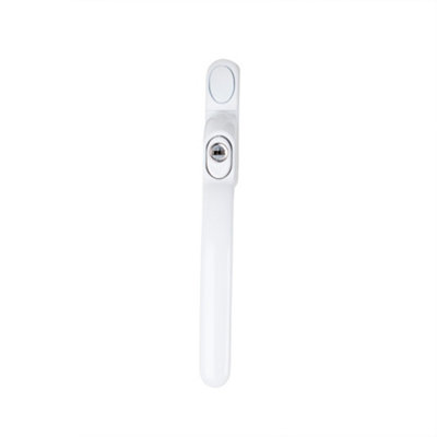 Timber Series Connoisseur MK2 Inline Locking Espag Window Handle - White (Non Handed)