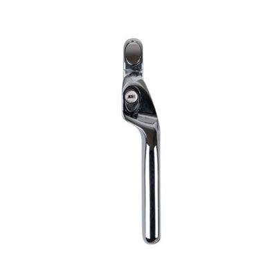 Timber Series Connoisseur MK2 Offset Locking Espag Window Handle - Polished Chrome (Right Hand)