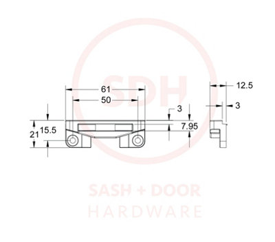 Timber Series Guru Casement Window Keep - White