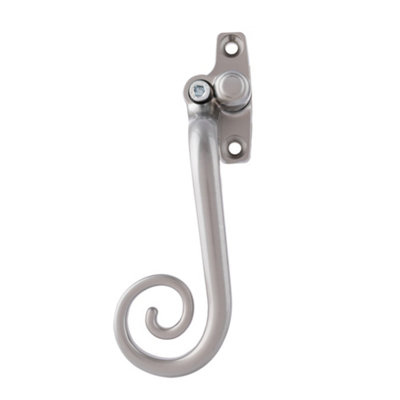 Timber Series Monkey Tail Espag Window Handle (Left Hand) - Hardex Graphite