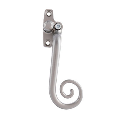 Timber Series Monkey Tail Espag Window Handle (Right Hand) - Hardex Graphite