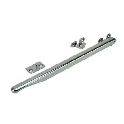 Timber Series Non Locking Window Stay - Hardex Chrome