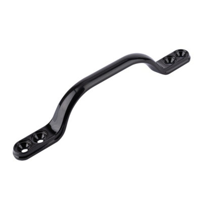 Timber Series Sash Window Bow Handle (150mm) - Black