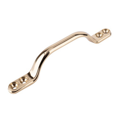 Timber Series Sash Window Bow Handle (150mm) - Hardex Gold