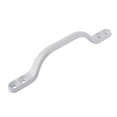 Timber Series Sash Window Bow Handle (150mm) - White