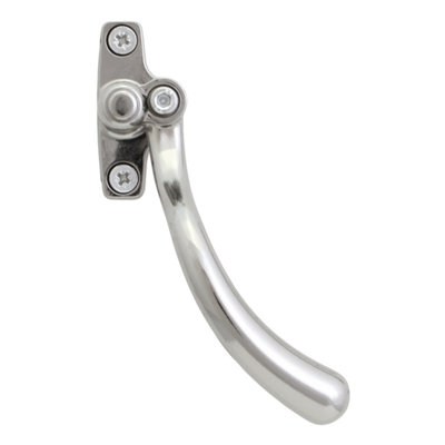 Timber Series Tear Drop Espag Window Handle (Right Hand) - Hardex Chrome