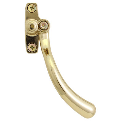 Timber Series Tear Drop Espag Window Handle (Right Hand) - Hardex Gold