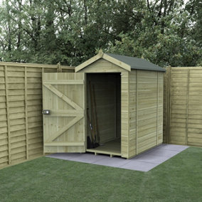 Timberdale 6x4 Apex Shed No Window