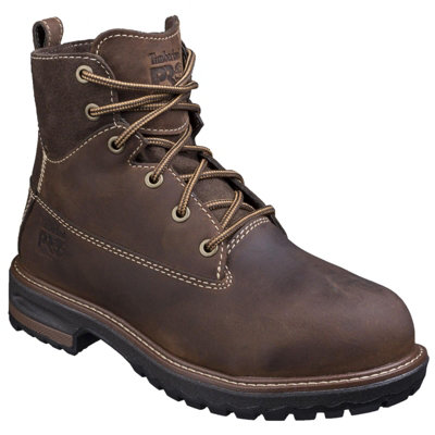 Timberland Hightower S3 brown leather womens steel toe/midsole safety work boot