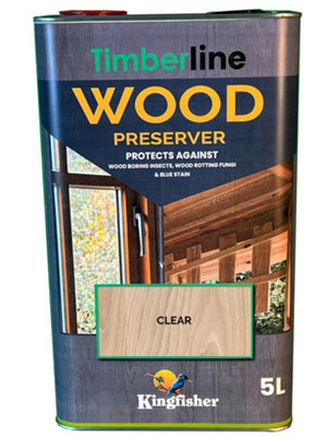 Timberline Wood Preserver - Clear - 5 Litre