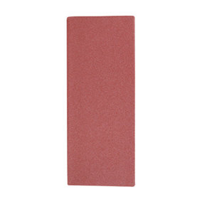 TIMCO 1/3 Sanding Sheets 120 Grit Red Unpunched - 93 x 230mm (5pcs)