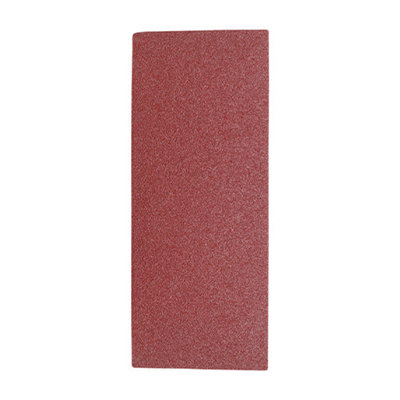 TIMCO 1/3 Sanding Sheets 60 Grit Red Unpunched - 93 x 230mm