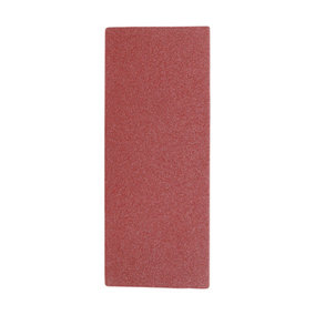 TIMCO 1/3 Sanding Sheets Mixed Red Unpunched - 93 x 230mm (80/120/180) (5pcs)