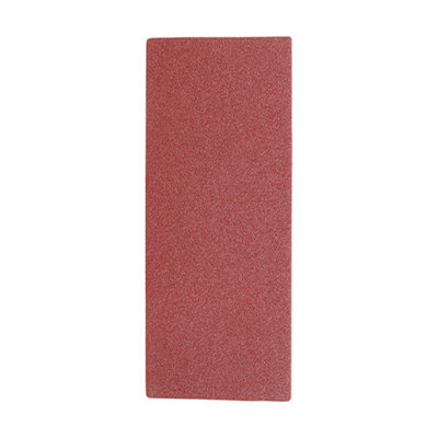 TIMCO 1/3 Sanding Sheets Mixed Red Unpunched - 93 x 230mm (80/120/180)