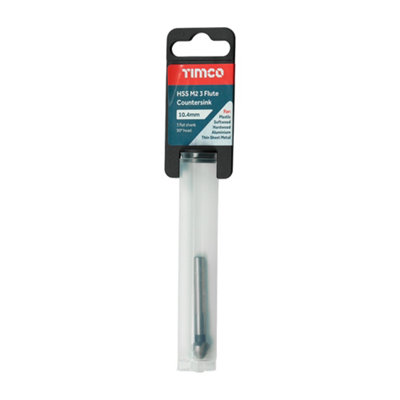 Timco - 3 Flute Countersink (Size 10.4mm - 1 Each)