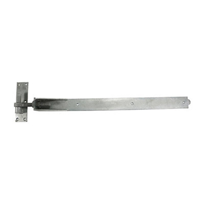 TIMCO Adjustable Band & Hook on Plates Hinges Hot Dipped Galvanised - 600mm (2pcs)