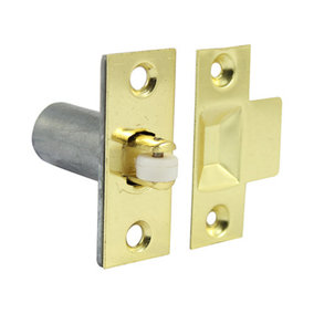 TIMCO Adjustable Roller Catch Electro Brass - 39 x 59