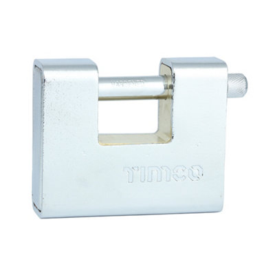 Timco - Armoured Rectangular Padlock (Size 90mm - 1 Each)