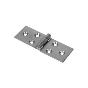 TIMCO Backflap Hinges Uncranked Knuckle (404) Steel Self Colour - 25 x 74 (2pcs)
