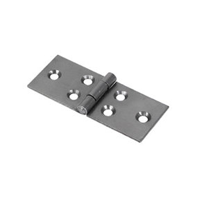 TIMCO Backflap Hinges Uncranked Knuckle (404) Steel Self Colour - 32 x 76 (2pcs)