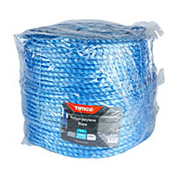 TIMCO Blue Polypropylene Rope Long Coil - 12mm x 220m