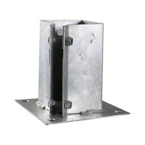TIMCO Bolt Down Post Support Bolt Secure Hot Dipped Galvanised - 150mm