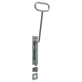 TIMCO Bow Handle Bolt Hot Dipped Galvanised - 12"