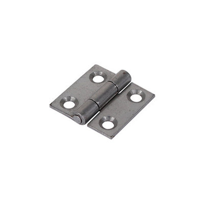 Timco - Butt Hinge - Fixed Pin (1838) - Self Colour (Size 25 x 25 - 2 ...