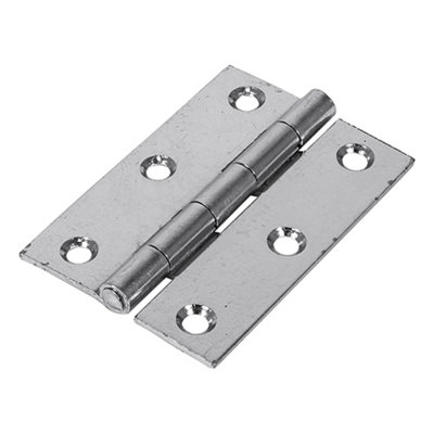 Timco - Butt Hinge - Fixed Pin (1838) - Zinc (Size 63 x 44 - 2 Pieces)