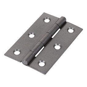 TIMCO Butt Hinges Fixed Pin (1838) Steel Self Colour - 75 x 50