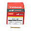 TIMCO C2 Clamp-Fix Multi-Purpose Premium Countersunk Gold Woodscrews - 4.0 x 40