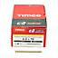 TIMCO C2 Clamp-Fix Multi-Purpose Premium Countersunk Gold Woodscrews - 4.0 x 70