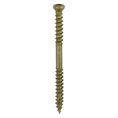 TIMCO C2 Deck Fix Screws - Premium Exterior Decking Screws | Torx Drive, Green Coated