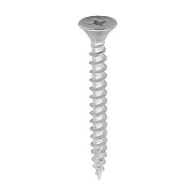 TIMCO C2 Exterior Multi-Purpose Premium Countersunk Silver Woodscrews - 4.0 x 60 (200pcs) Price Comparisons | Compare The Build