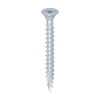 TIMCO C2 Exterior Multi-Purpose Premium Countersunk Silver Woodscrews - 5.0 x 50 (180pcs) Price Comparisons | Compare The Build