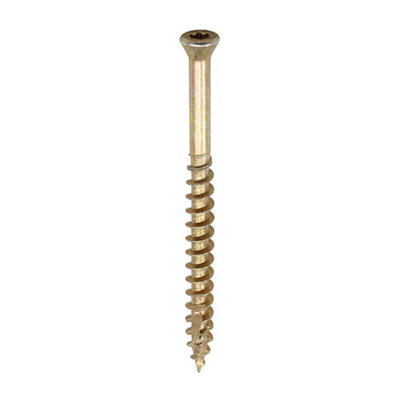 TIMCO C2 Tongue-Fix Premium Tongue & Groove Gold Woodscrews - 3.5 x 45 (350pcs)