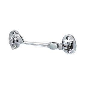 Timco - Cabin Hook - Polished Chrome (Size 100mm - 1 Each)